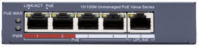 L2, Unmanaged, 4 100M PoE port