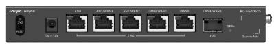 5-Port 2.5G Cloud Managed Router, 1 x 10G Port