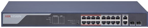 16 Ports Fast Ethernet Unmanaged POE Switch